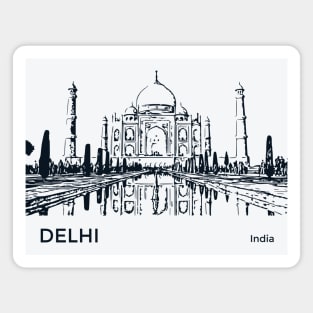 Delhi India Magnet